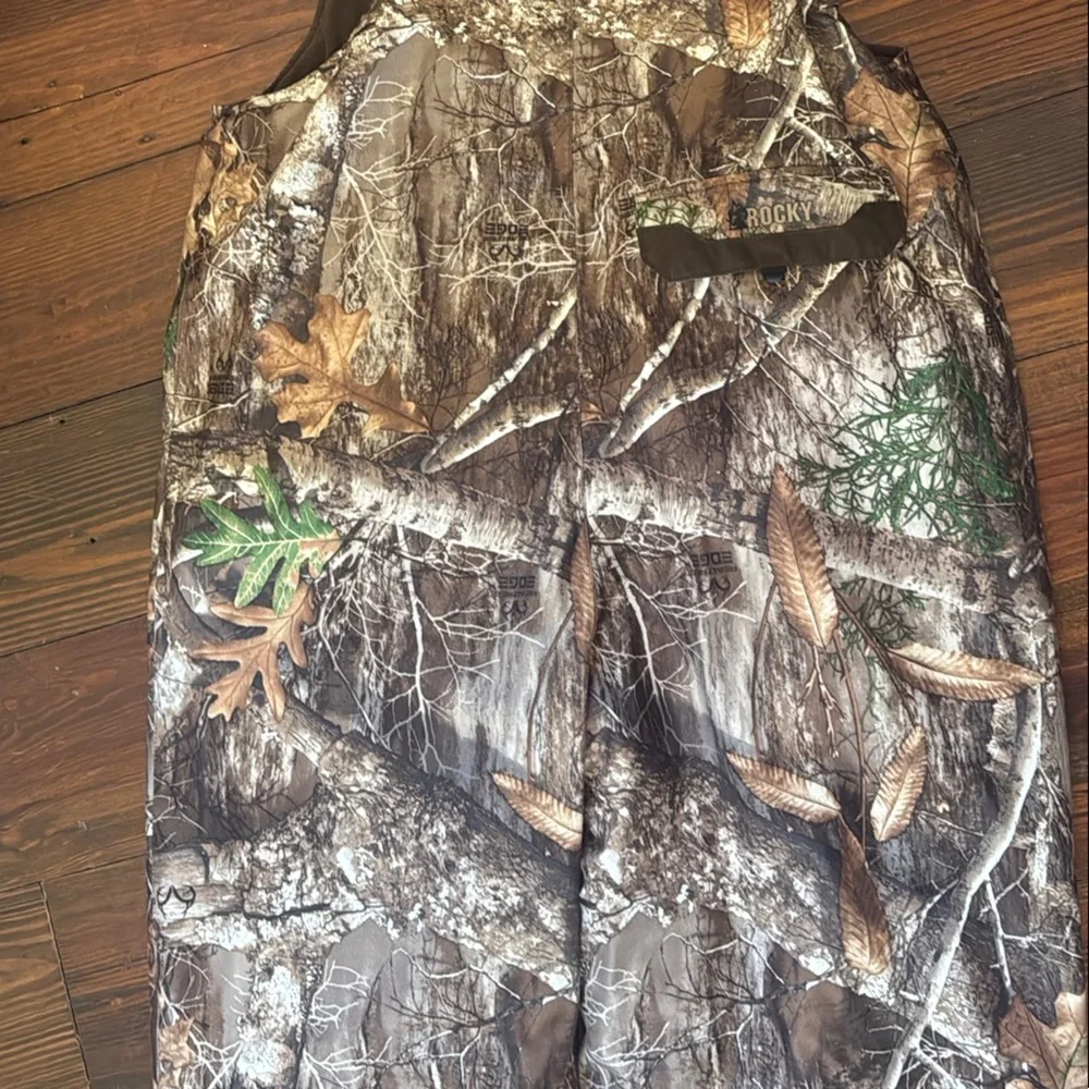 Camo bibs - Rocky ProHunter Waterproof Insulated Bibs XL - Picture 7 of 13